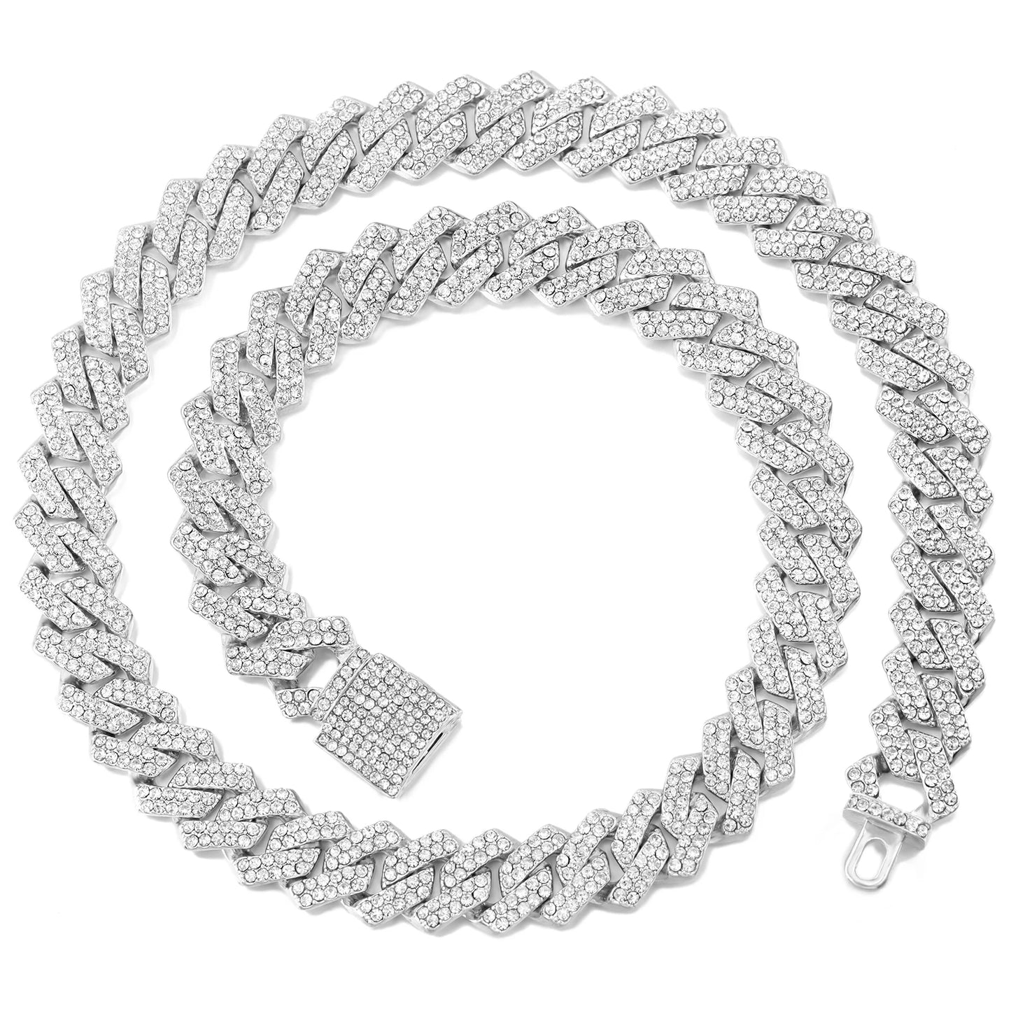 16/18/20/22/24inch Prong Bracciali e Collane per Uomo e Donna – Stile Versatile e Significato Profondo ✨