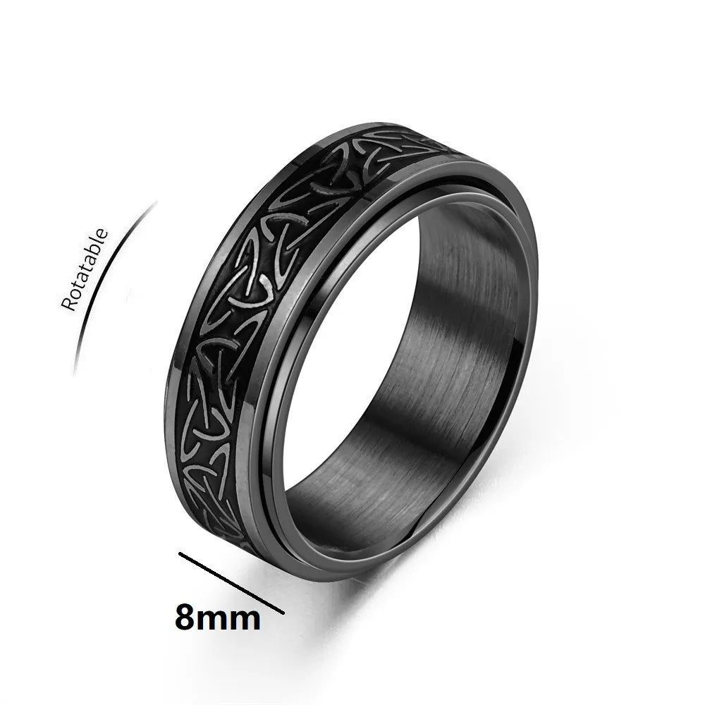 Anello con Rune Celtiche Vichinghe – Potenza e Stile senza Tempo ⚔️