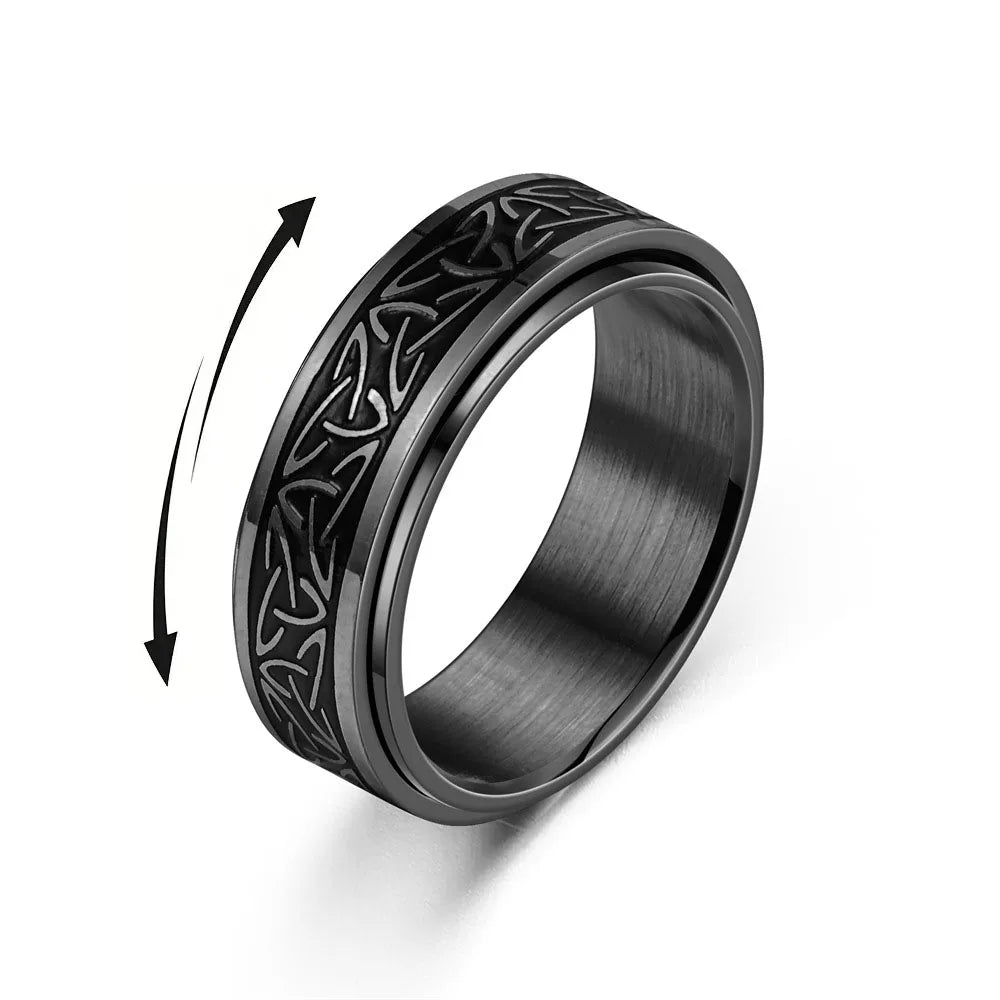 Anello con Rune Celtiche Vichinghe – Potenza e Stile senza Tempo ⚔️